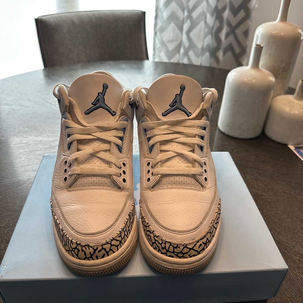 Size 11 Used Jordan 3 unc with box